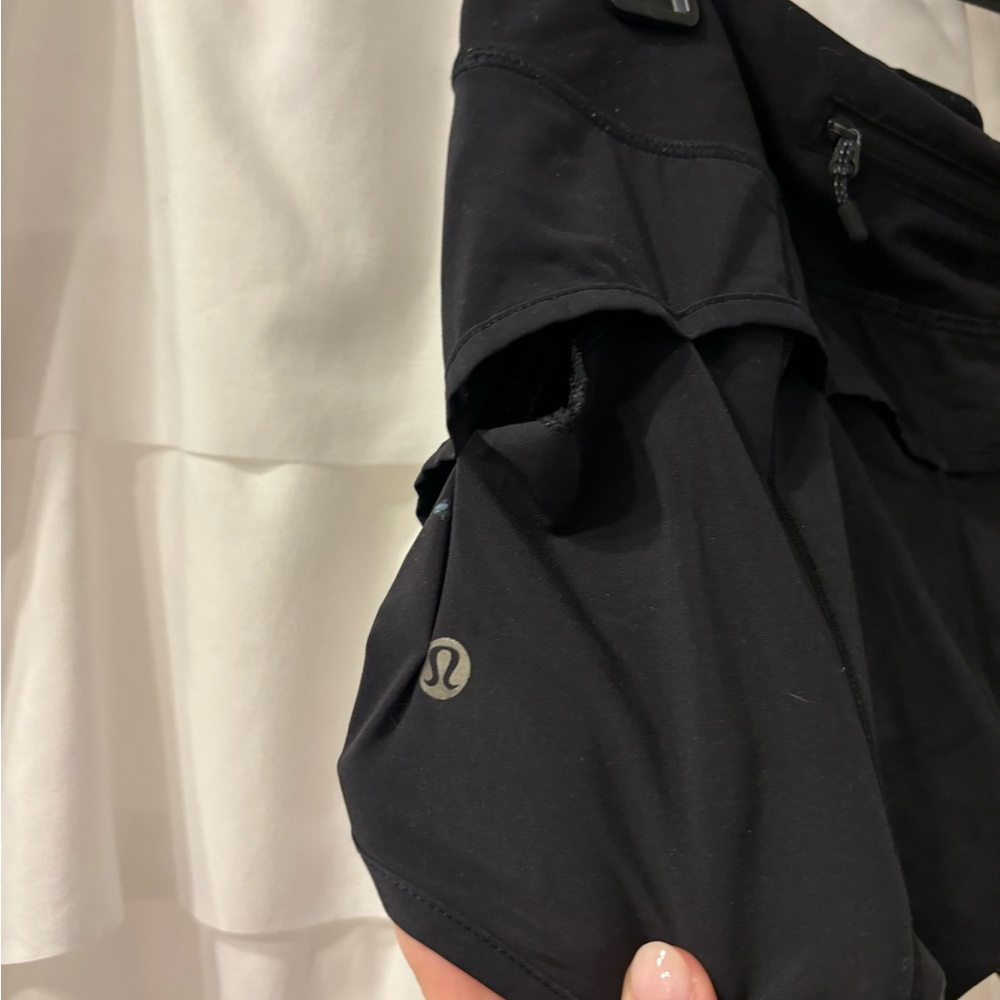 Lululemon black shorts